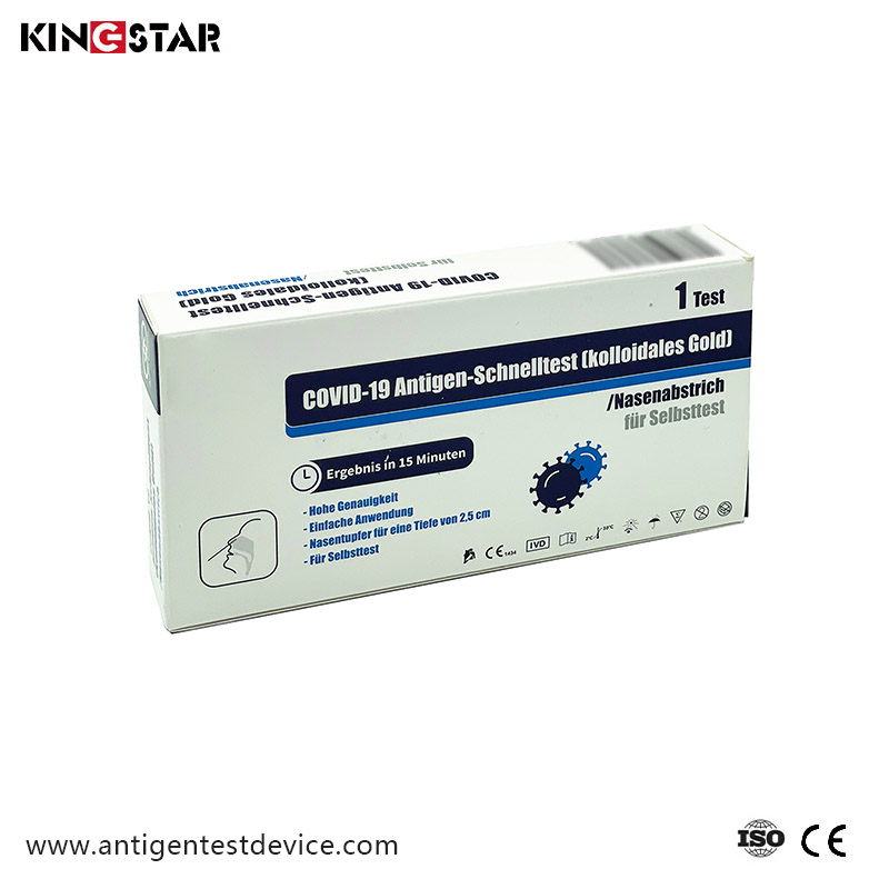 Test rapid de antigen de autotest Covid-19 eficient