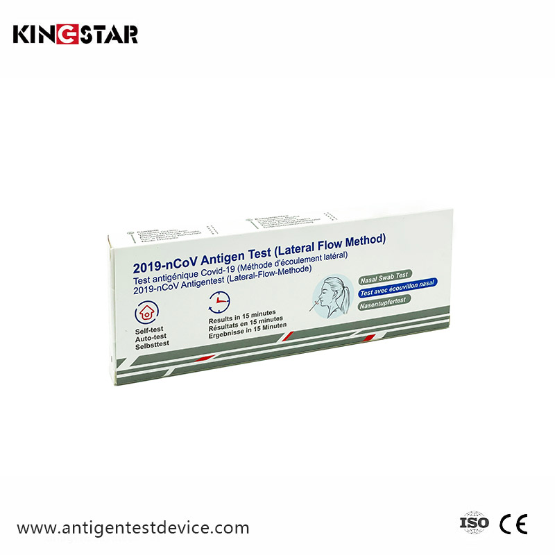 Tampon nazal Test rapid cu antigen de autotest Covid-19