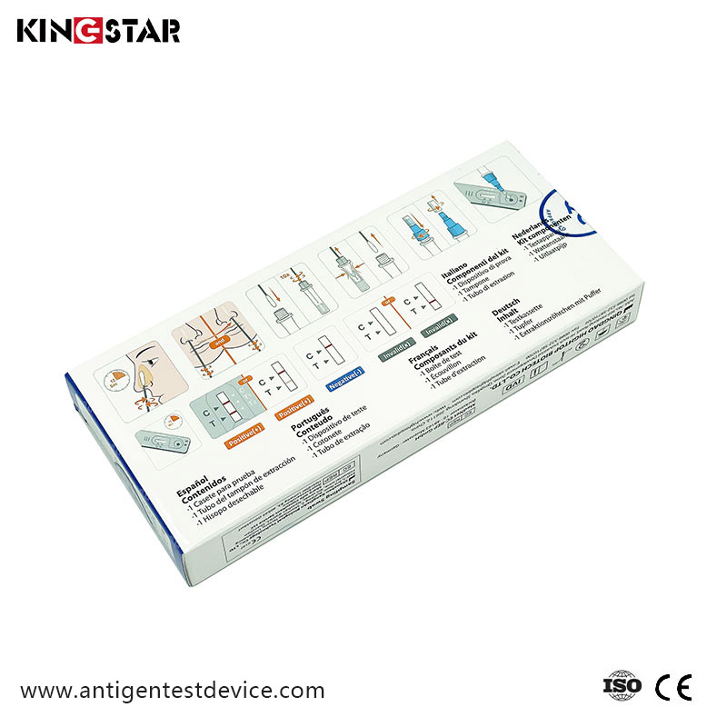 Test rapid de antigen Covid-19 Colectare sigură