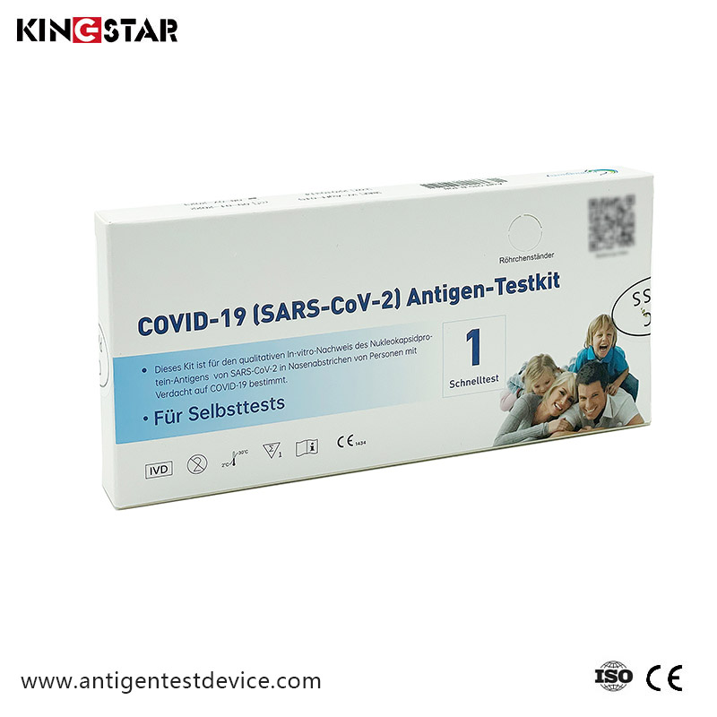 Funcționare simplă Test rapid de antigen de autotest Covid-19